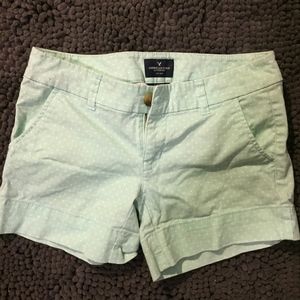 American Eagle Shorts Mint Green size 2 Midi